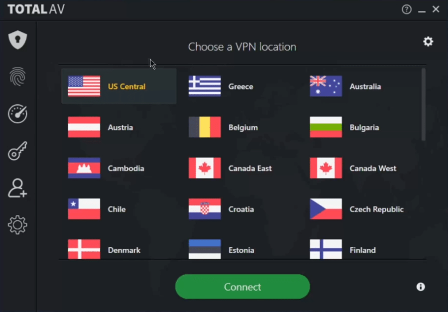 TotalAV antivirus and VPN app