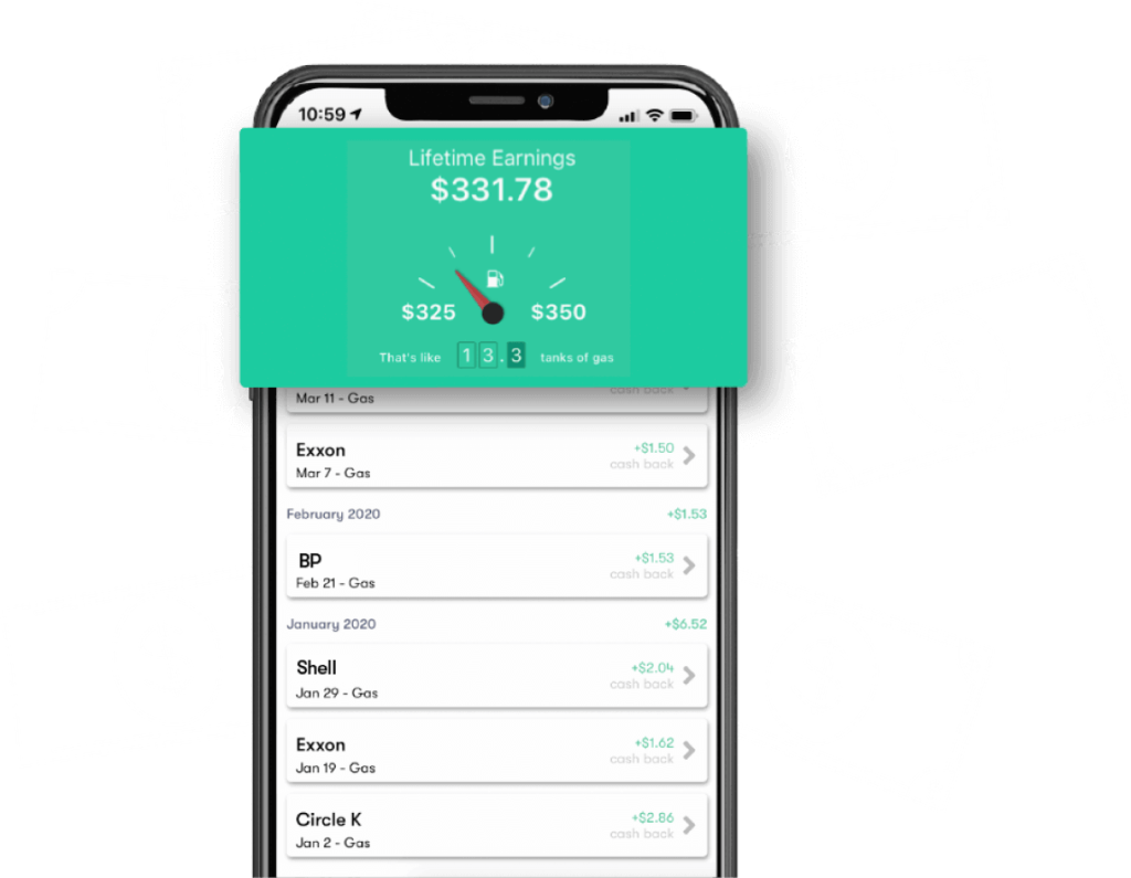 Upside cashback app earnings