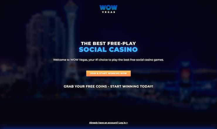 Wow Vegas North Carolina Homepage