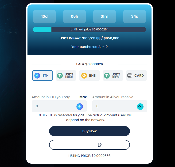 aidoge presale buy now