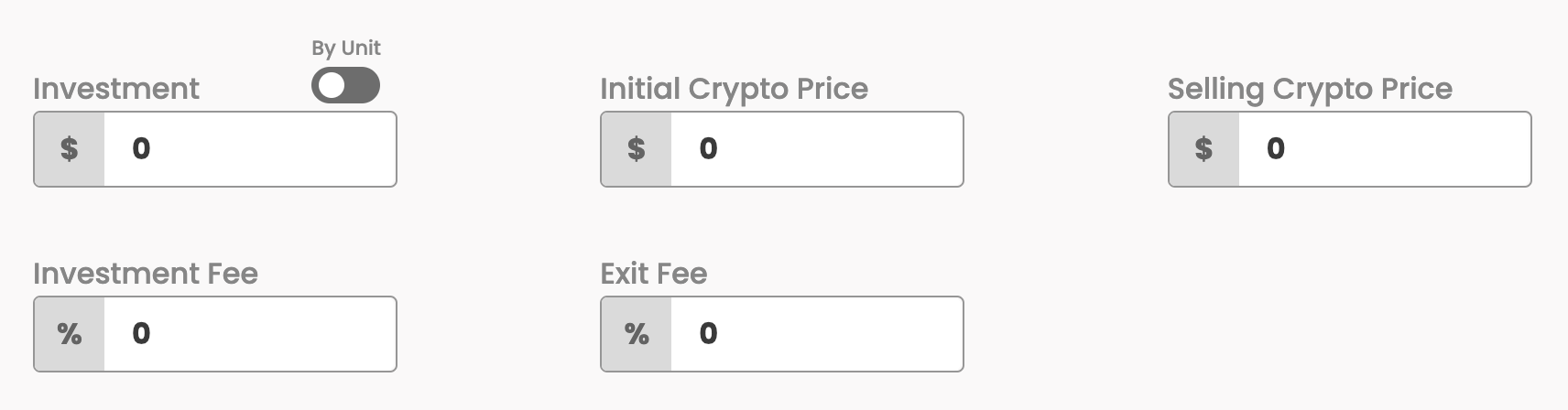 crypto profit/loss calculator