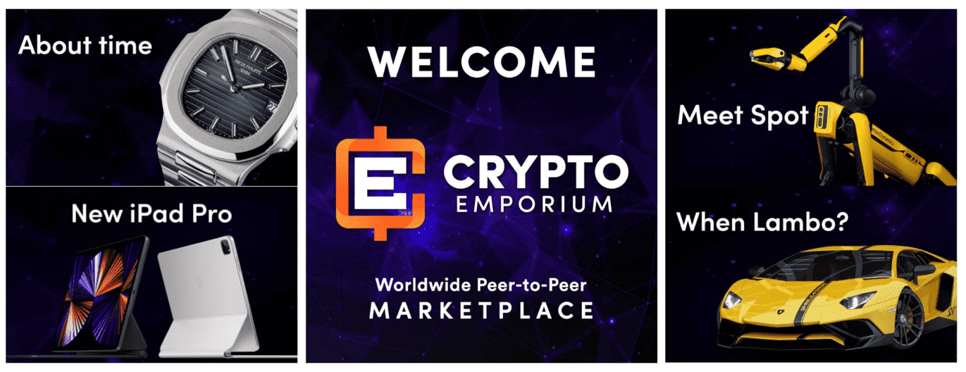 Crypto Emporium marketplace