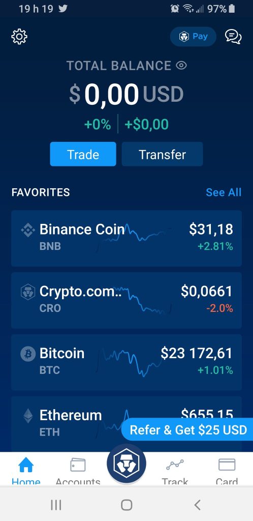 crypto app free money