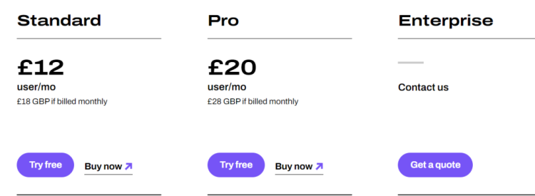dialpad UK pricing