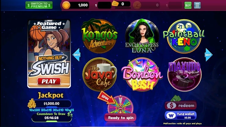 Funzpoints homepage