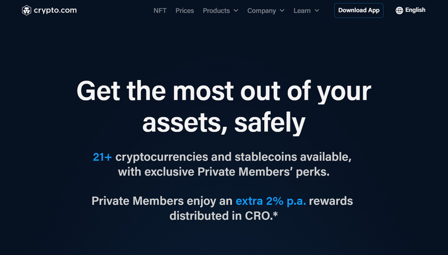 Crypto.com is a famous exchange that offers lending services, among many others. 