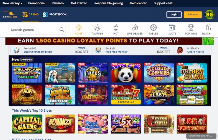 BetRivers US Online Casino Bonus