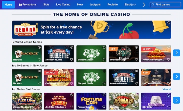 Online Casino in New Jersey FanDuel