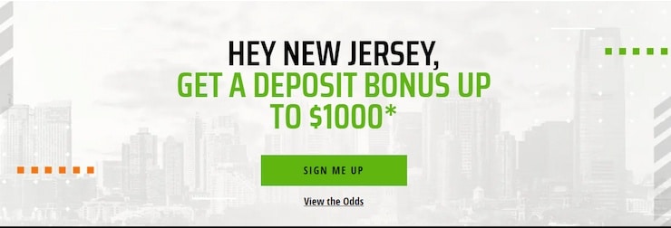 Promos in New Jersey with DraftKings 