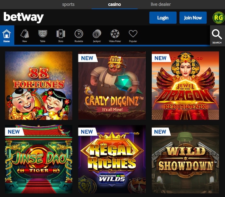 Betway NJ Casino