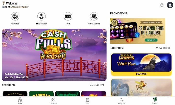 Caesars New Jersey Online Casino