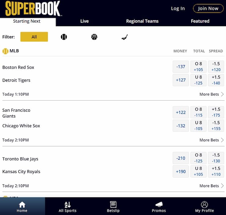 SuperBook Sports Betting in Arizona