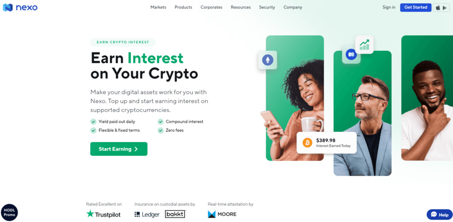 Nexo is a licensed and regulated digital asset institution in the US, Canada, Australia