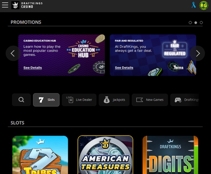 DraftKings US Online Casino