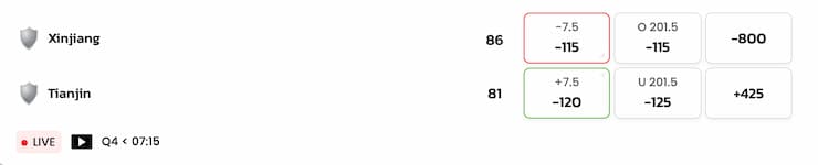 live betting