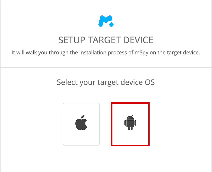 mspy setup step 3