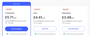 NordVPN UK pricing