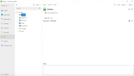 roboform password manager
