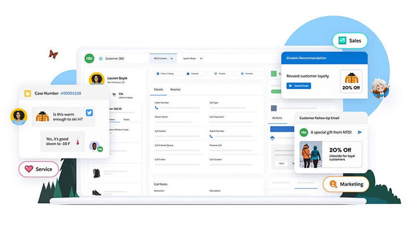 Salesforce Best Construction CRM Software