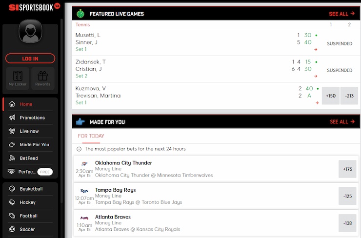 sports illustrated Virginia online sports betting