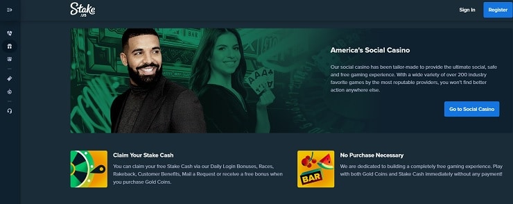 stake.us California online casino