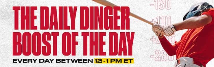 Daily Dinger baseball promo