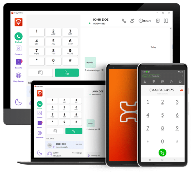 voiply virtual landline for international calling