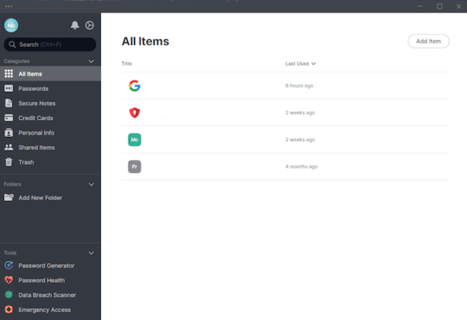 Add Passwords to NordPass