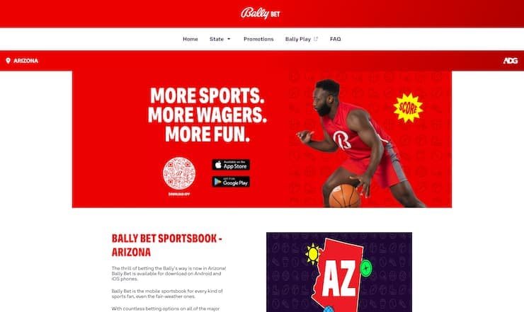 Bally Bet Sportsbook Arizona