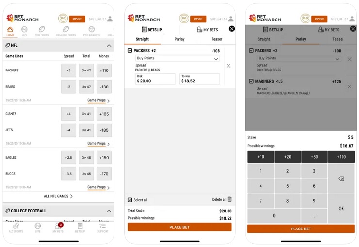 Bet Monarch Colorado Online Gambling App