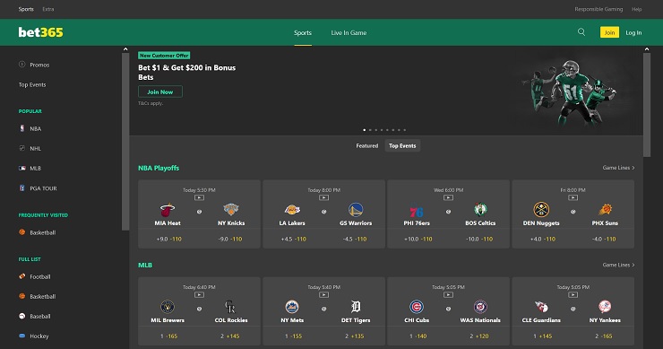 Bet365 Colorado Online Gambling Site