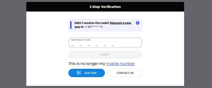 BetMGM Verify Phone Number
