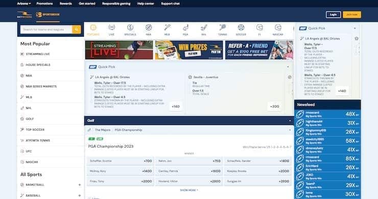 BetRivers Sportsbook Arizona