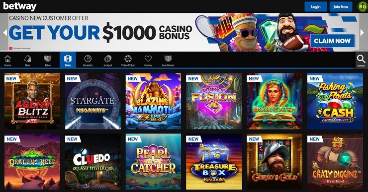 Betway Casino Online Slots