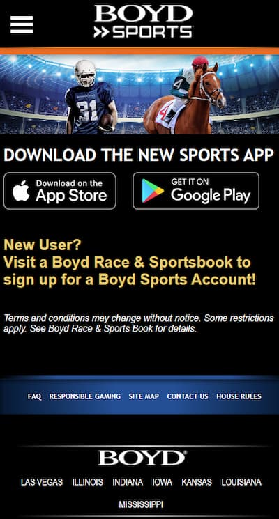 Fanduel online via Boyds in Nevada