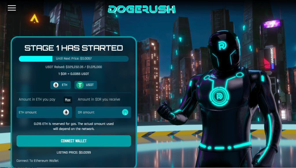 Doge Rush presale price