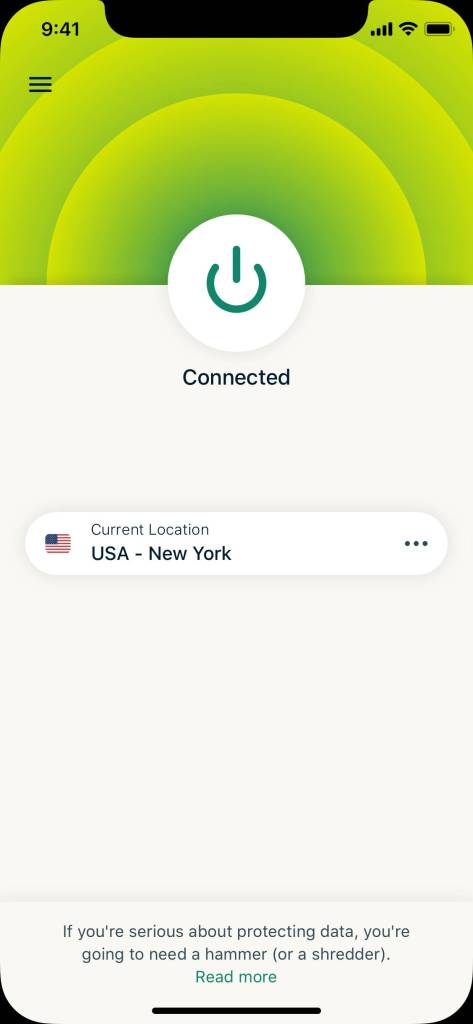 ExpressVPN iOS