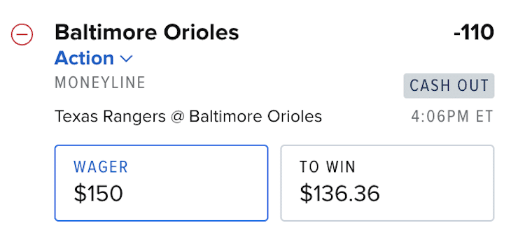 FanDuel Maryland Bet