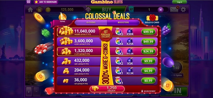 Play all the Free Slot Games by Gambino Slot