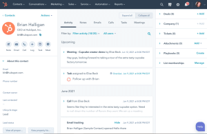 HubSpot Dashboard