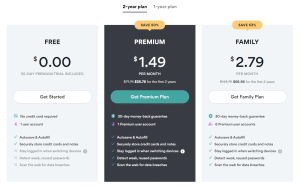 NordPass pricing