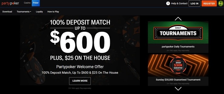 Partypoker - Best Online Poker Sites