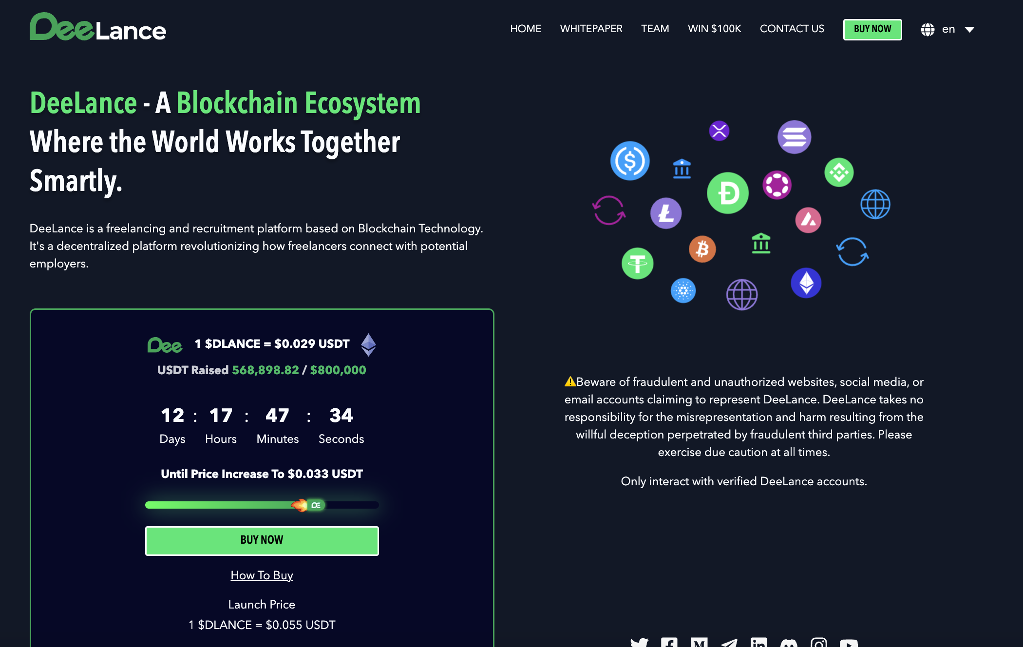 Deelance presale