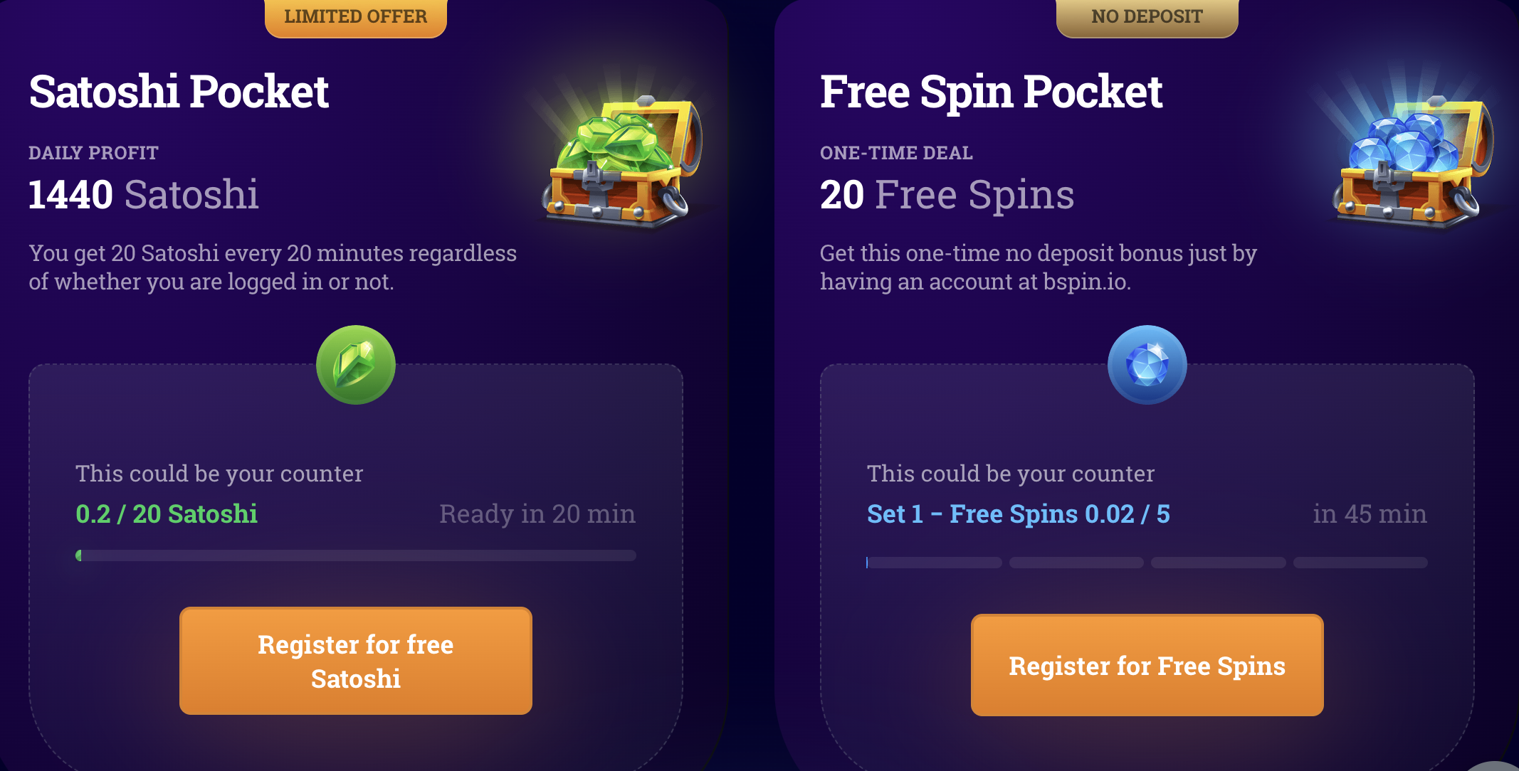 Bspin Casino No Deposit Bonus Codes