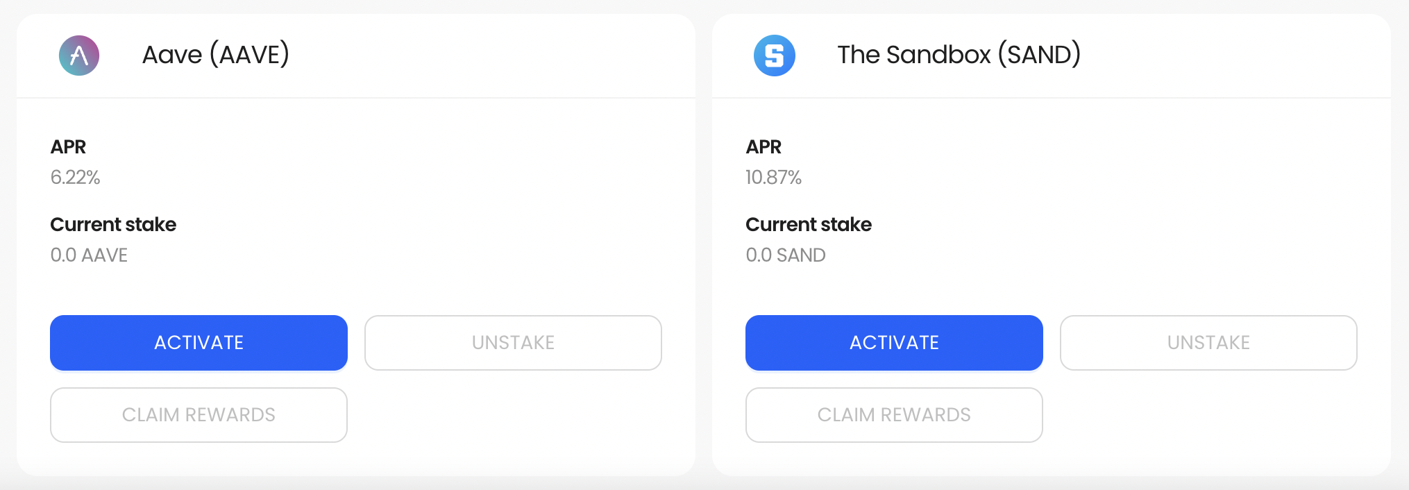 YieldFlow dashboard