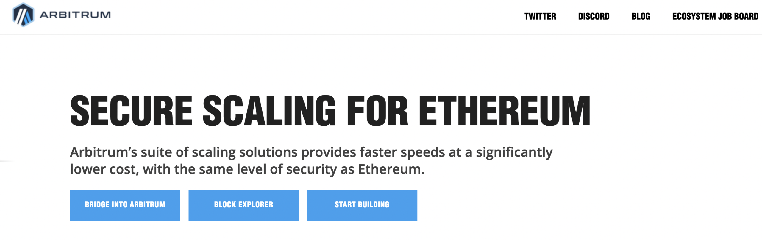 Arbitrum network