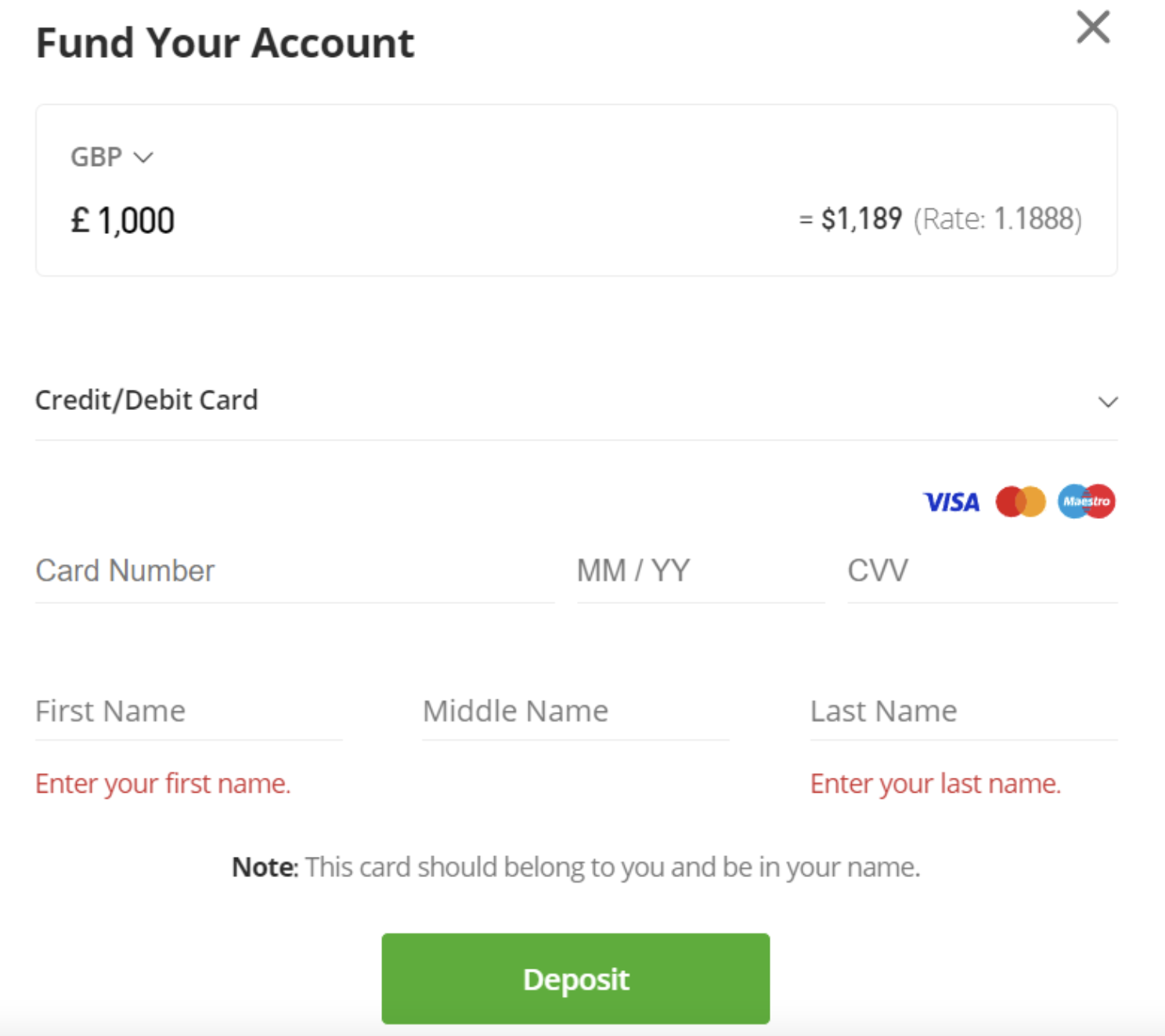 eToro deposit funds 