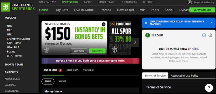 DraftKings New York sportsbook promos