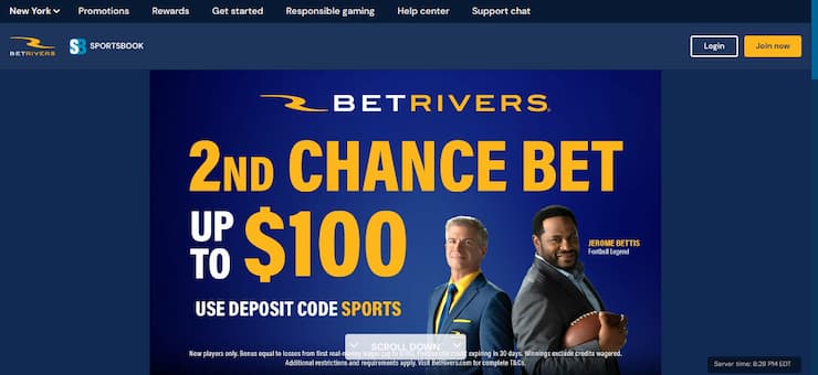 BetRivers Second Chance Bets