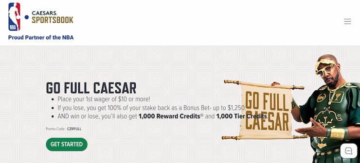 Caesars NY sportsbook promos